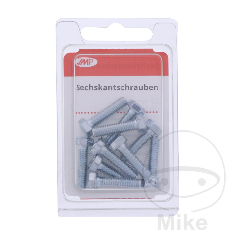 JMP Pack of 10 hexagonal screws 8.8 M5 479.01.65VAR