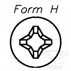 DRESSELHAUS Pack 100 tornillos de perforación sin retén 4.8 7504M 480.29.71VAR