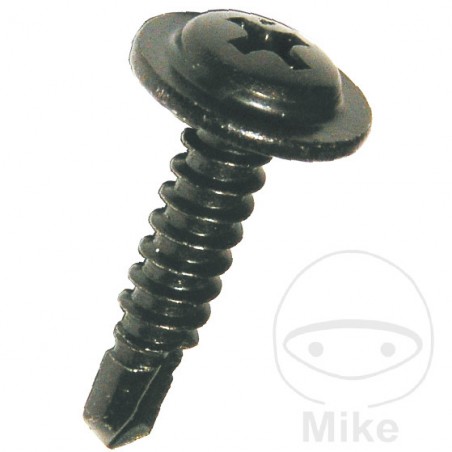 DRESSELHAUS Pack 100 drilling screws 4.8 7504M 480.27.65VAR