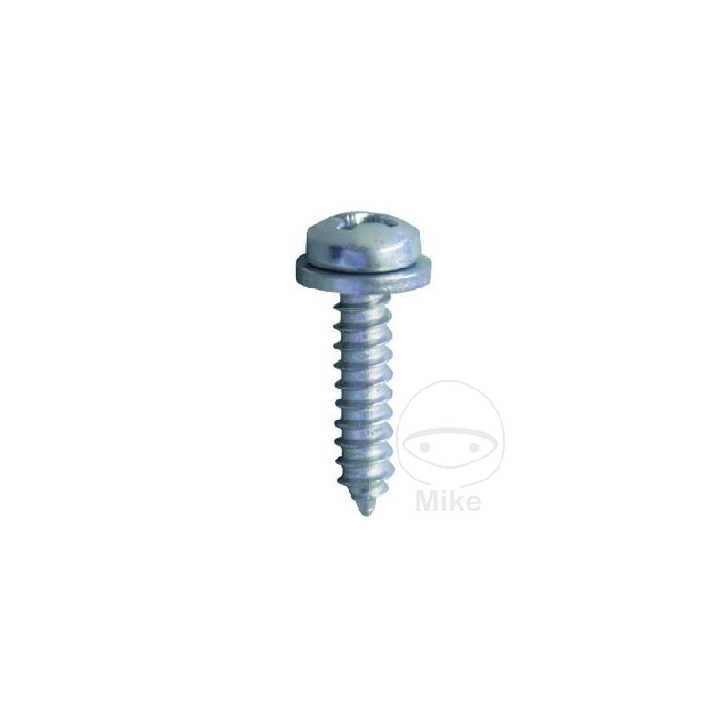 JMP Pack 10 screws for license plate 5.5 481.05.64VAR