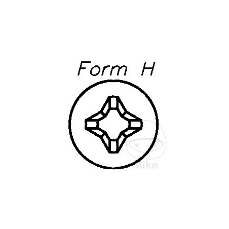 DRESSELHAUS Pack 100 countersunk head screws M6 965 482.13.28VAR