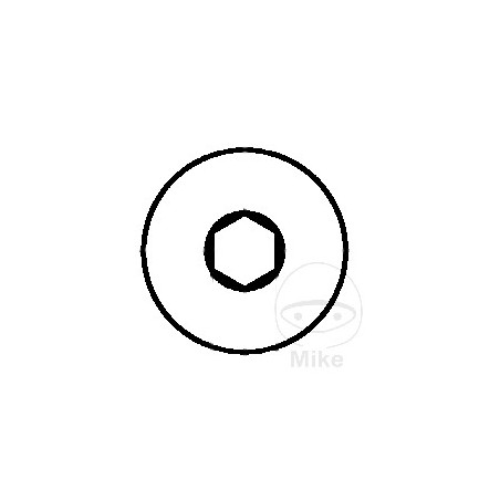 DRESSELHAUS Pack 100 countersunk head screws M8X40 MM 483.01.05