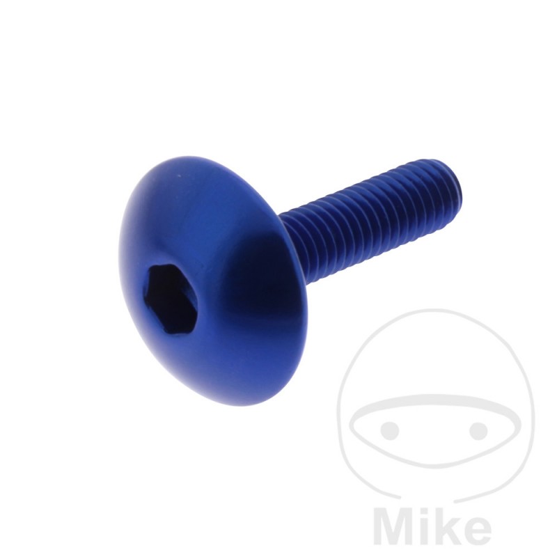 JMP Tornillo aluminio cabeza alomada con retén Ø16 MM M5X0.8 775.03.17VAR