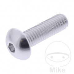 JMP Tornillo aluminio cabeza alomada sin retén Ø12 MM M6X1.00 775.03.56VAR
