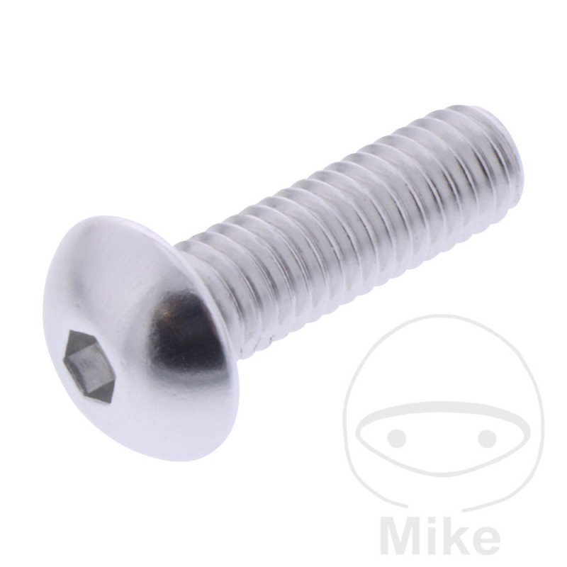 JMP Pan head aluminum screw without retainer Ø12 MM M6X1.00 775.03.56VAR