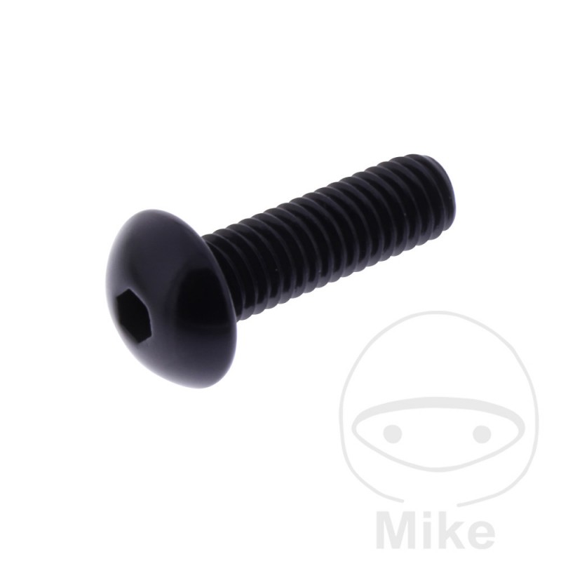 JMP Tornillo aluminio cabeza alomada sin retén Ø12 MM M6X1.00 775.03.56VAR