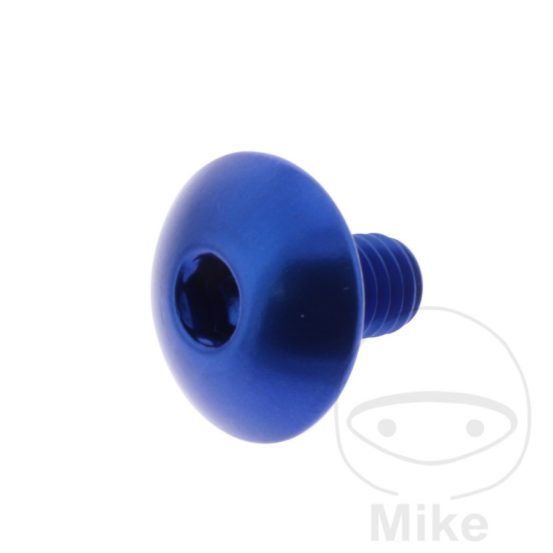JMP Tornillo aluminio cabeza alomada con retén Ø16 MM M6X1.00 775.03.75VAR