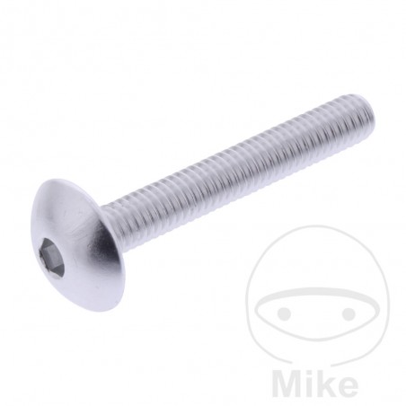 JMP Tornillo aluminio cabeza alomada con retén Ø16 MM M6X1.00 775.03.75VAR