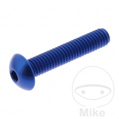 JMP Tornillo aluminio cabeza alomada con retén Ø12 MM M6X1.00 775.03.85VAR