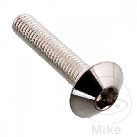 JMP Tornillo hexagonal de acero inoxidable cabeza alomada Ø12 MM M5X0.8 V4A 775.31.19VAR