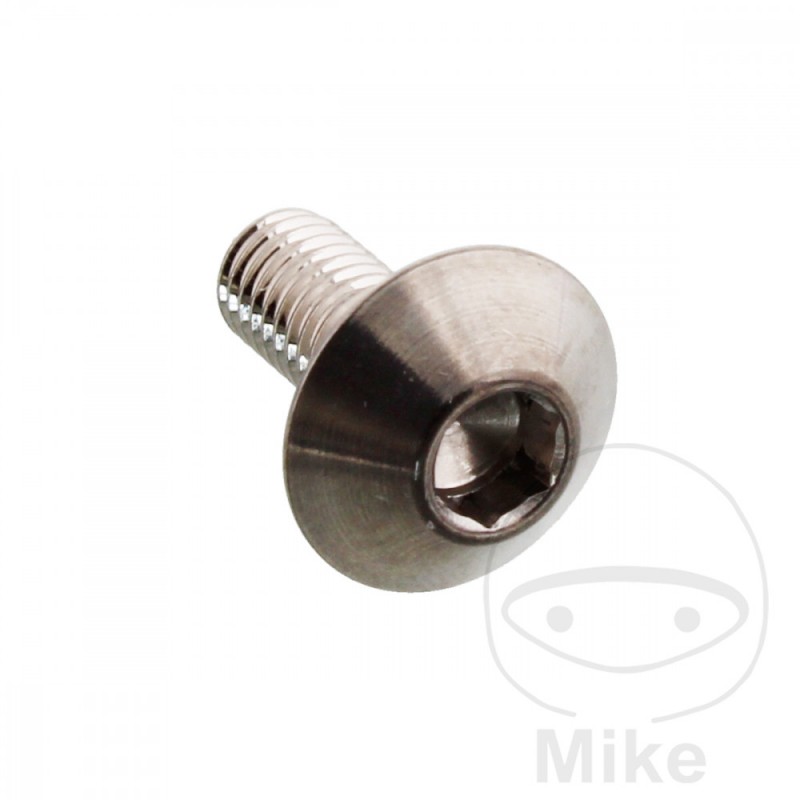 JMP Tornillo hexagonal de acero inoxidable cabeza alomada Ø16 MM M5X0.8 V4A 775.31.23VAR