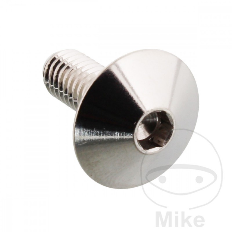 JMP Tornillo hexagonal de acero inoxidable cabeza alomada Ø16 MM M6X1.00 V4A 775.31.25VAR