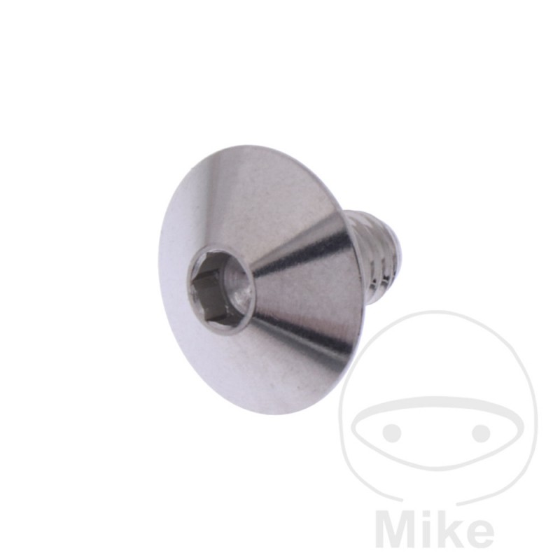 JMP Tornillo hexagonal de acero inoxidable cabeza alomada M6X1.00 MM V4A 775.31.27VAR