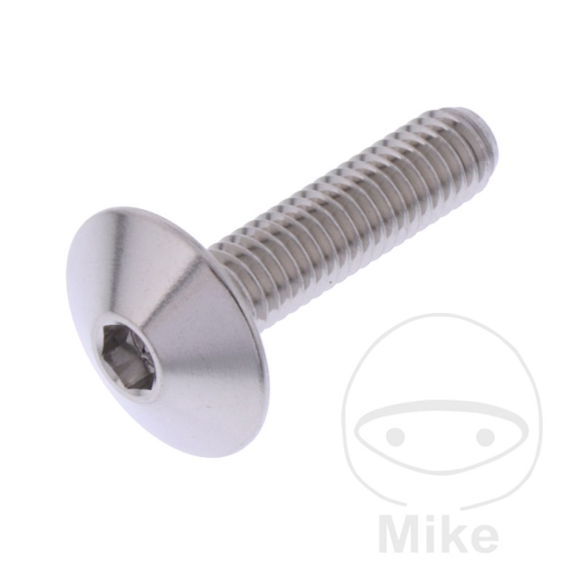 JMP Pan Head Stainless Steel Hex Screw M6X1.00 MM V4A 775.31.27VAR
