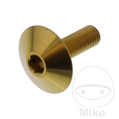 JMP Tornillo acero cabeza alomada Ø16 MM M5X0.8 16 V4A 775.33.47