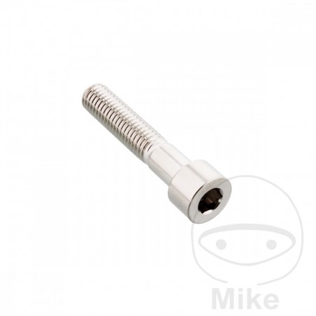 JMP Tornillo cilíndrico cabeza plana acero M8X1.25 MM V4A 775.41.59VAR