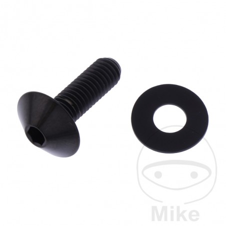 JMP Pan head titanium screw with retainer Ø12 MM M5X0.8 775.51.70VAR