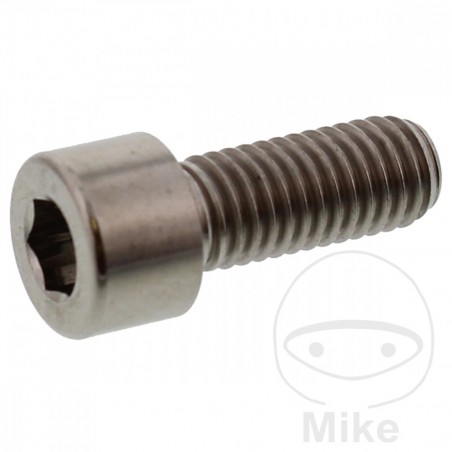 JMP Tornillo cilíndrico cabeza plana titanio M8X1.25 MM 775.61.93VAR