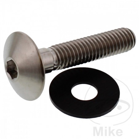 JMP Tornillo titanio cabeza alomada Ø16 MM M6X1.00 775.64.29VAR