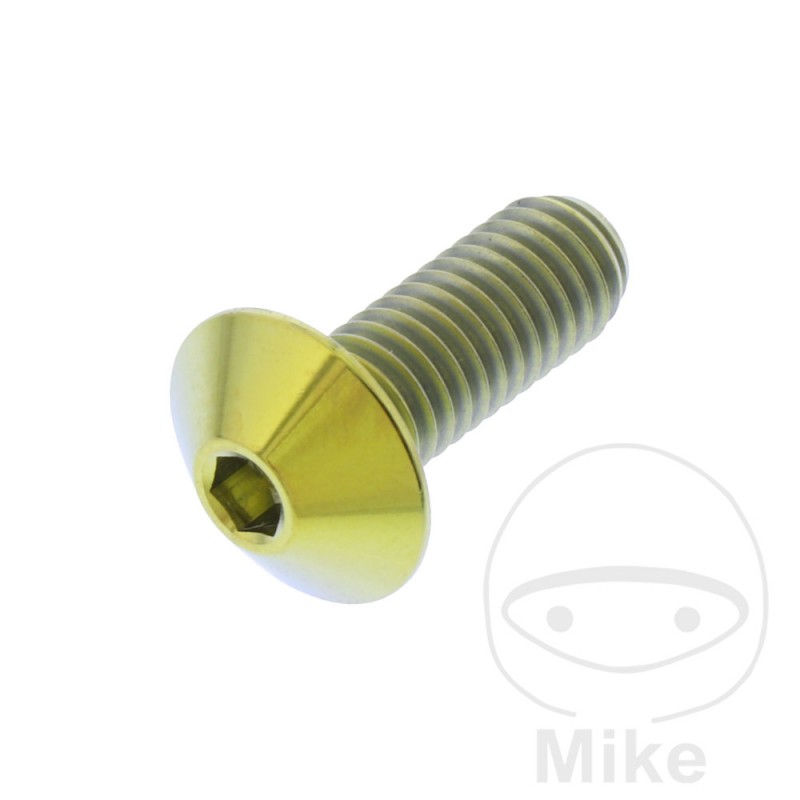 JMP pan head titanium screw Ø12 MM M6X1.00 775.64.33VAR