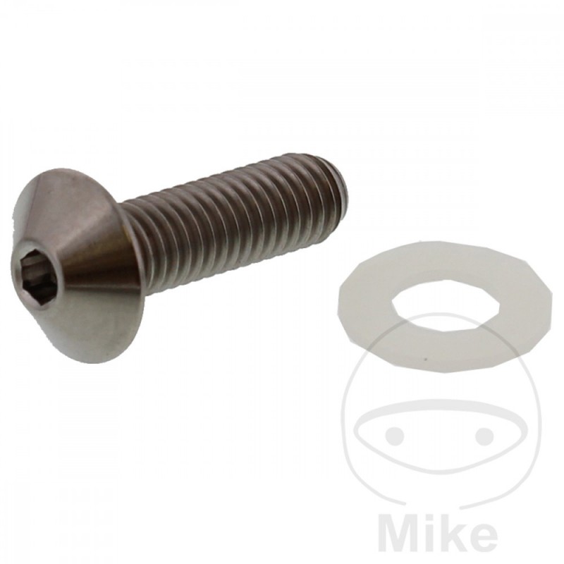 JMP pan head titanium screw Ø12 MM M6X1.00 775.64.33VAR