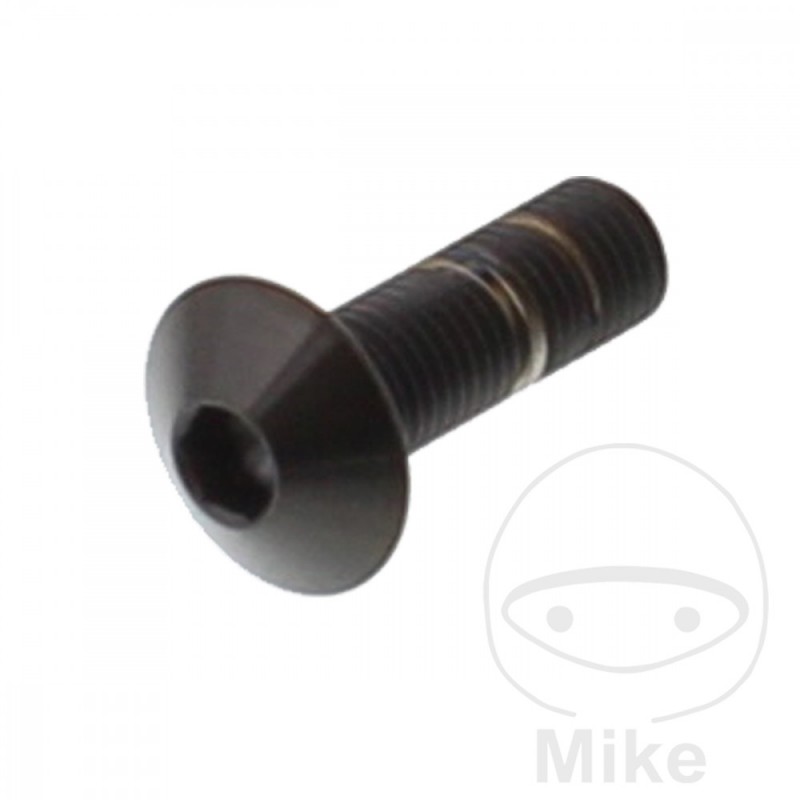 JMP Tornillo acero cabeza alomada M4X0.5 MM V4A 775.84.78VAR