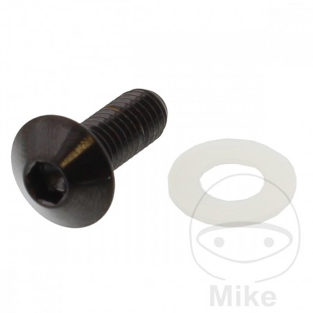 JMP Tornillo acero cabeza alomada Ø12 MM M6X1.00 V4A 775.84.89VAR