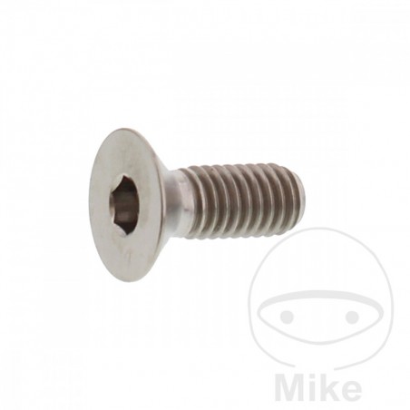 JMP Countersunk head titanium screw M6X1.00 MM 775.86.25VAR
