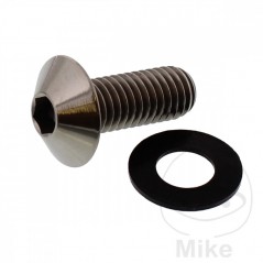 JMP pan head titanium screw Ø16 MM M8X1.25 775.86.73VAR