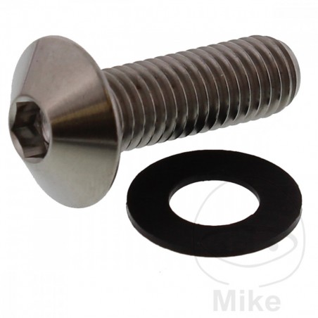 JMP pan head titanium screw Ø16 MM M8X1.25 775.86.73VAR