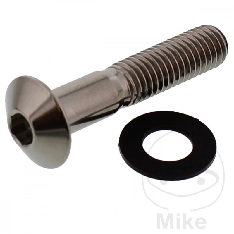 JMP Tornillo titanio cabeza alomada Ø16 MM M8X1.25 775.86.73VAR