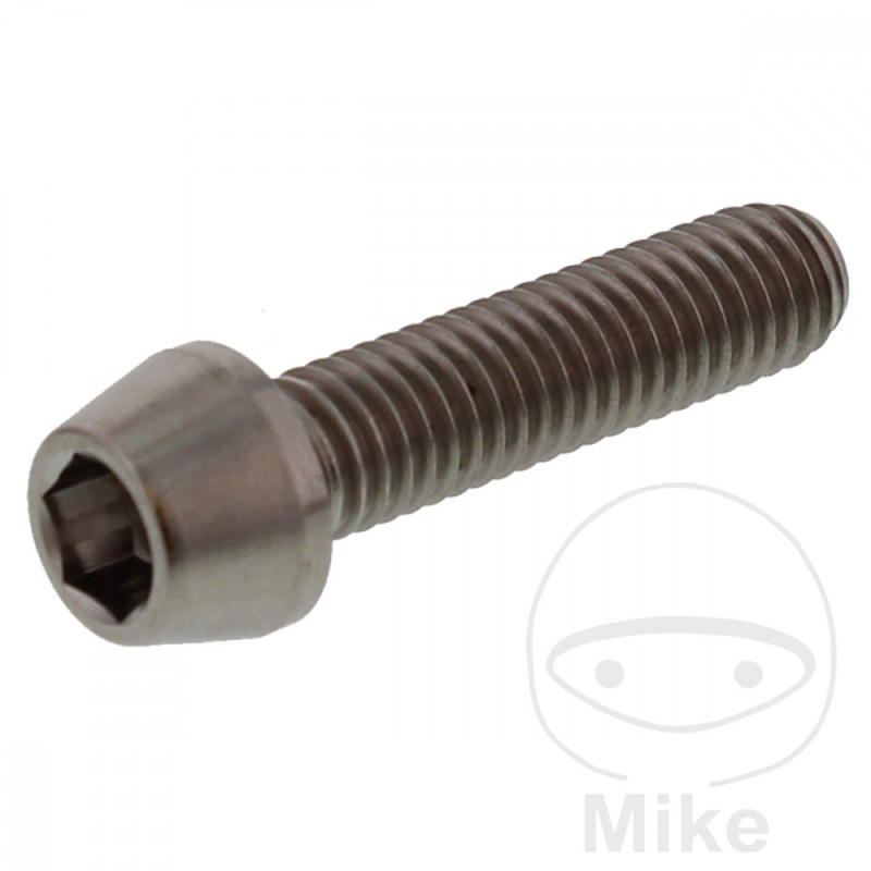 JMP Conical titanium screw M6X1.00 MM 775.87.88VAR