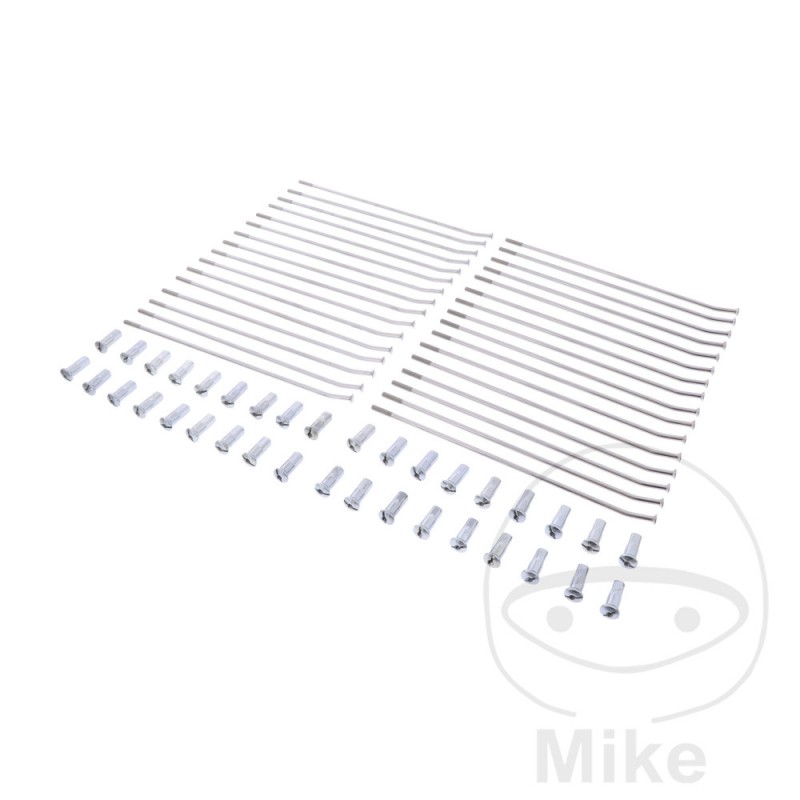 Set of 32 spokes for the rear wheel with nipples 701.02.14