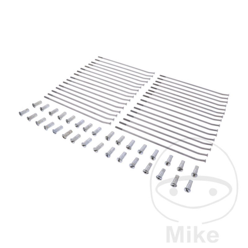 Set of 32 spokes for the rear wheel with nipples 701.02.15
