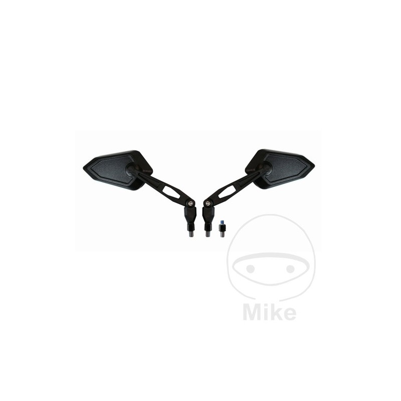JMP Set of motorcycle rear view mirrors 713.09.25