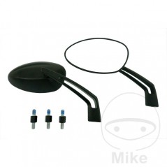 JMP Set of universal motorcycle rear view mirrors M8 713.06.17