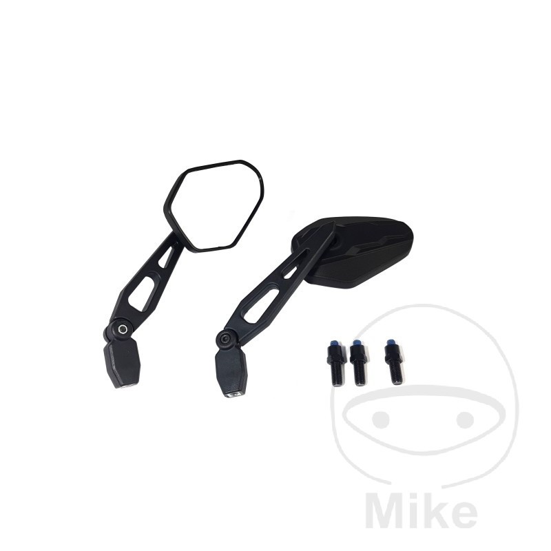 JMP Set of motorcycle rear view mirrors 713.06.29