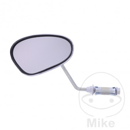 espelho retrovisor oval esquerdo