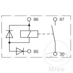 BOSCH 12V battery separator relay 118.12.88
