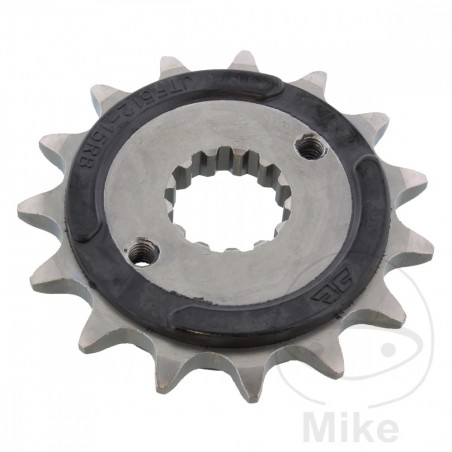 JT SPROCKETS Piñón delantero 15 dientes con goma DIV 520 726.03.84