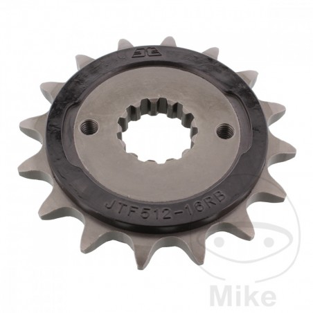 JT SPROCKETS Front sprocket 15 teeth with rubber DIV 520 726.03.85