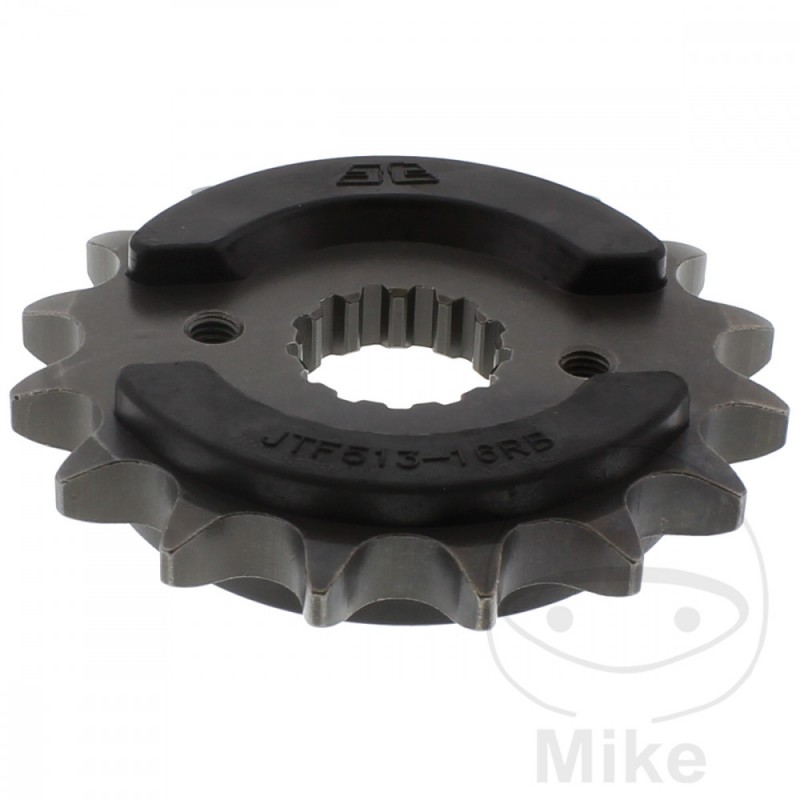 JT SPROCKETS Piñón delantero 15 dientes con goma DIV 530 726.03.88
