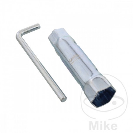 JMP Llave de bujía 2 en 1 con mango angulado 16+21 L85 MM 722.08.33