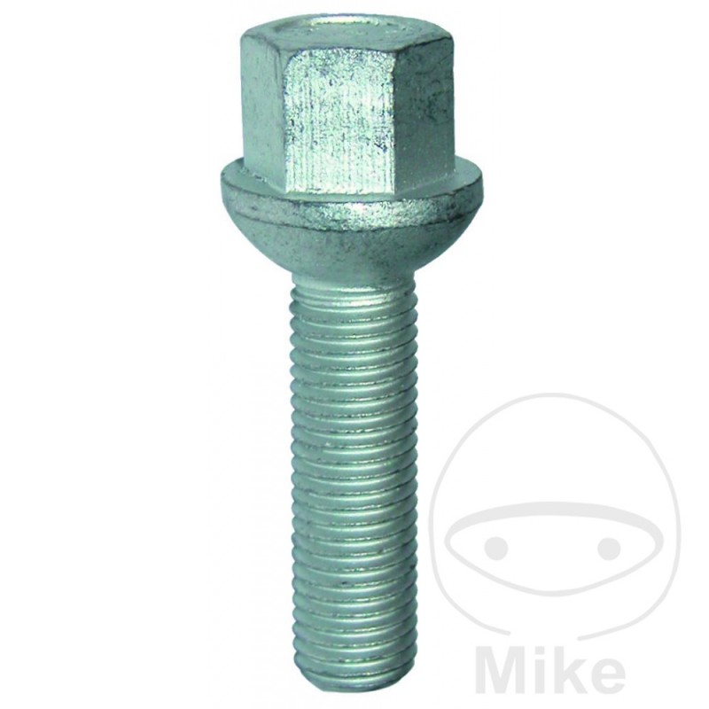 HR Tornillo de rueda cuello esférico aluminio 17 M12X1.5 MM 354.26.02VAR