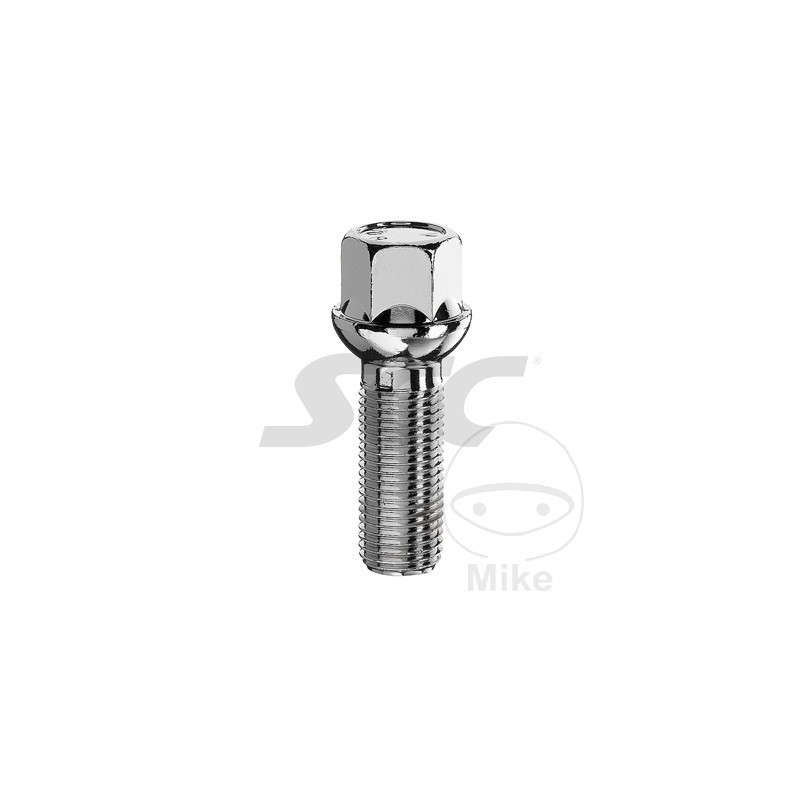 Juego 10 tornillos de rueda cuello esférico 17 M14X1.5 MM 392.01.27VAR