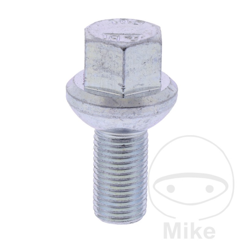 Juego 10 tornillos de rueda cuello esférico 25 MM 19 M14X1.5 392.01.61