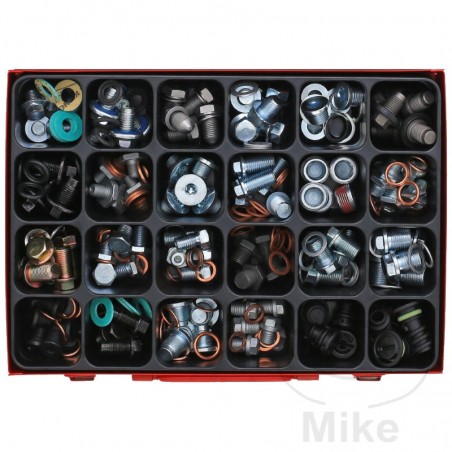 ELRING Assortment of gaskets + oil drain plugs 455.35.79