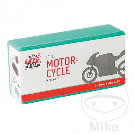 TIP-TOP Kit reparación de pinchazos vulcanizante para neumáticos moto TT 10 519.06.32