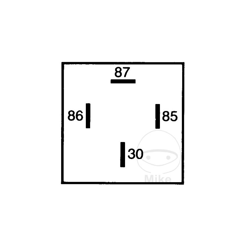 Closing relay 4 poles 24V 20A 108.02.64