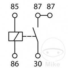 relay 5 poles 12V 30A 118.00.48